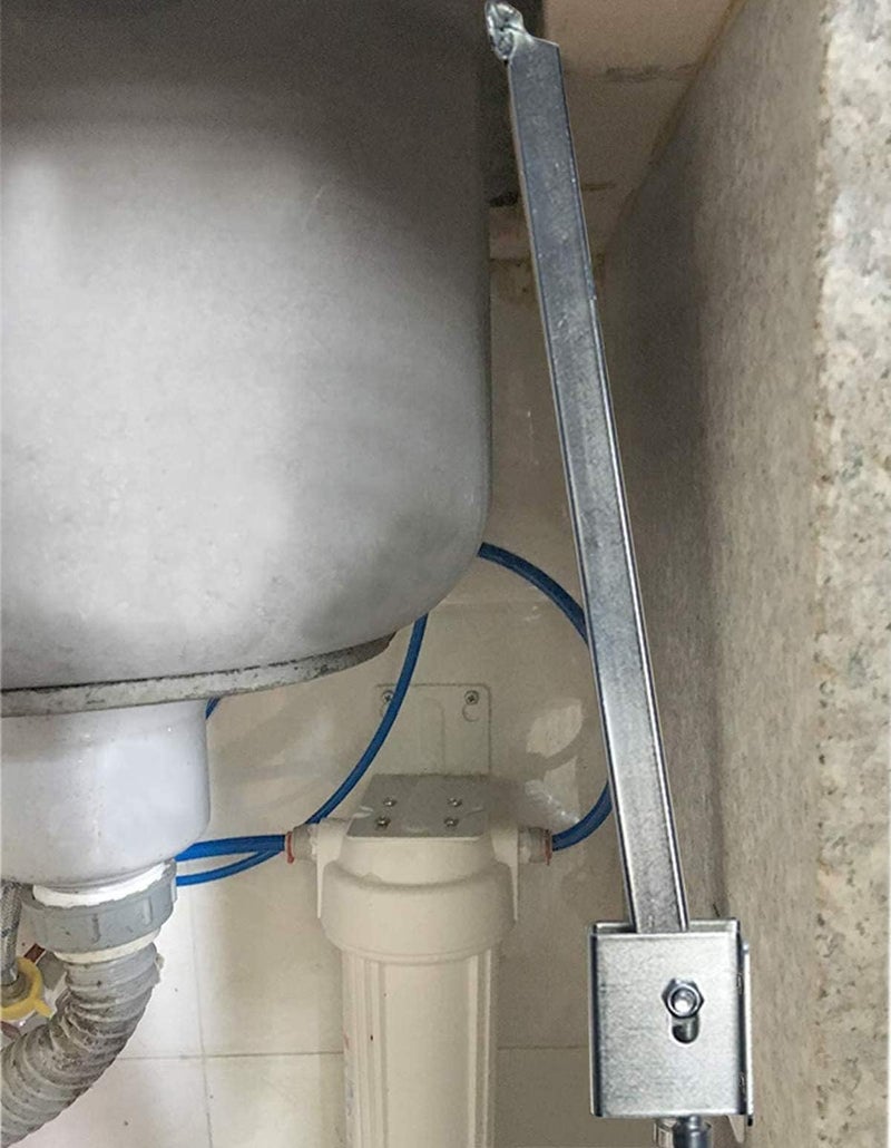 Homydom Complete Sink Repair Kit System-Undermount Sink Installation Kit- Bracket for kitchen (Patent) - Image 4